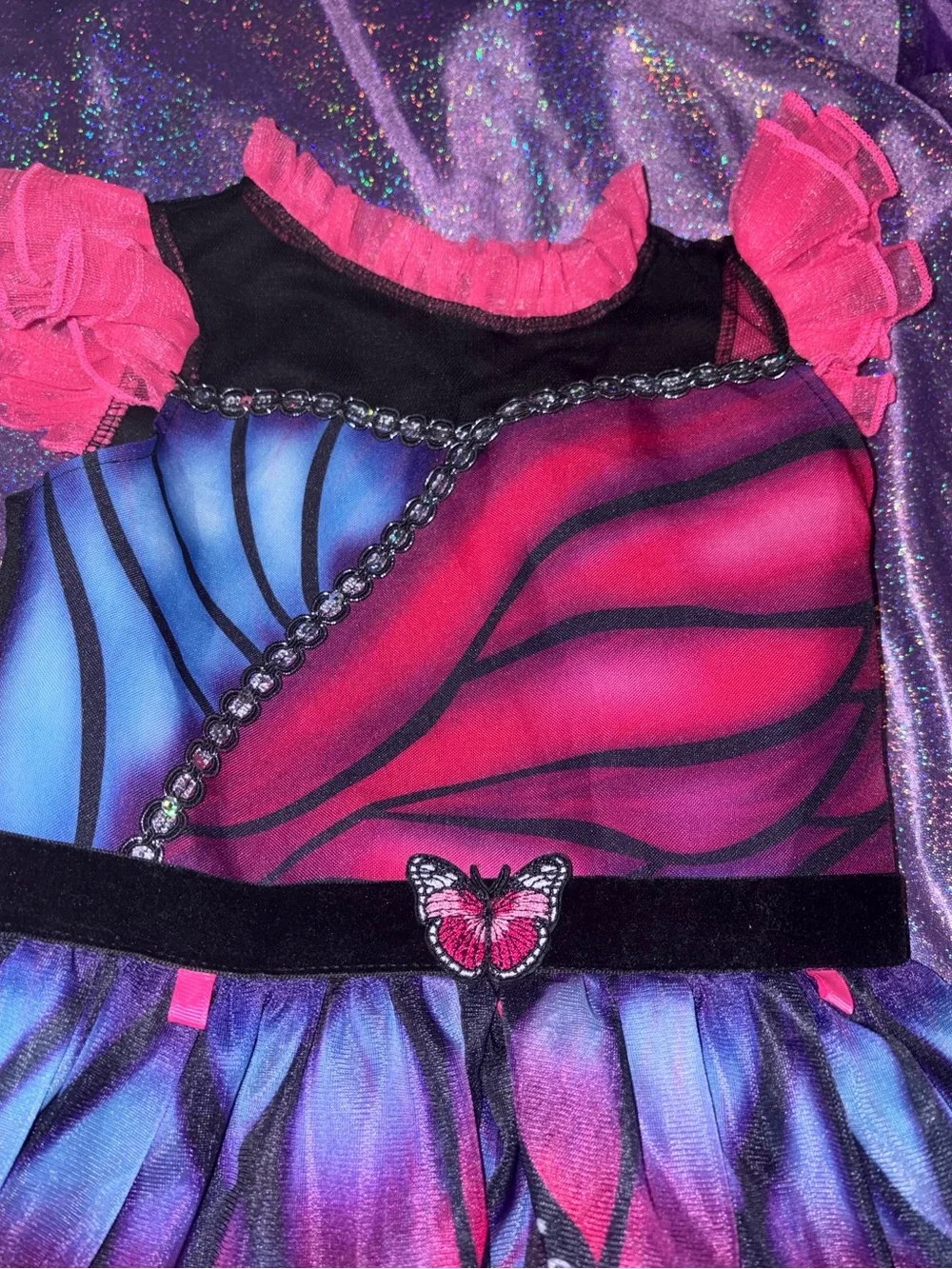 Girls Butterfly Costume Dress